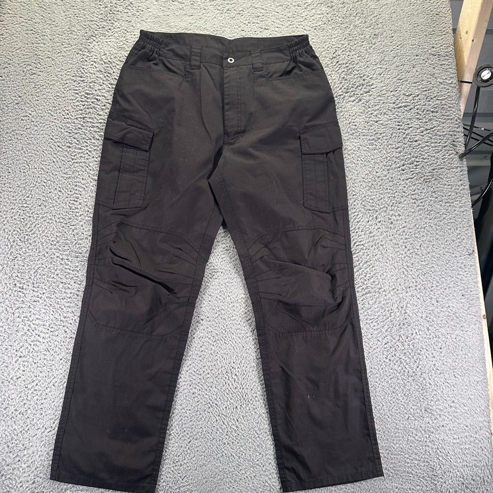 Free Soldier Pant Mens 40x32 Black Polyamide Cargo Straight Utility Workwear